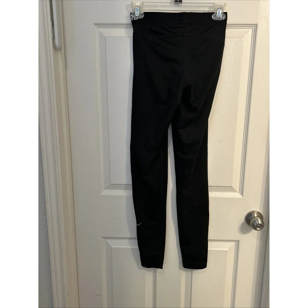 Nike Pro Black Cropped Training Running‎ Yoga Capri 589367-010 Women's Small